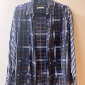 Navy Equipment blouse. Only worn a few times.